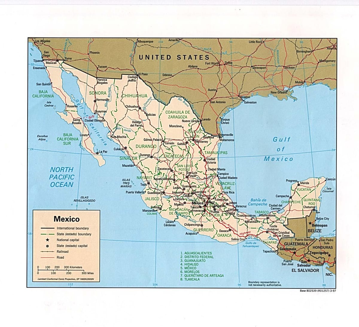 mapping Mexikon
