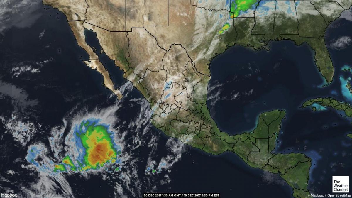 eguraldia radar mapa Mexikon