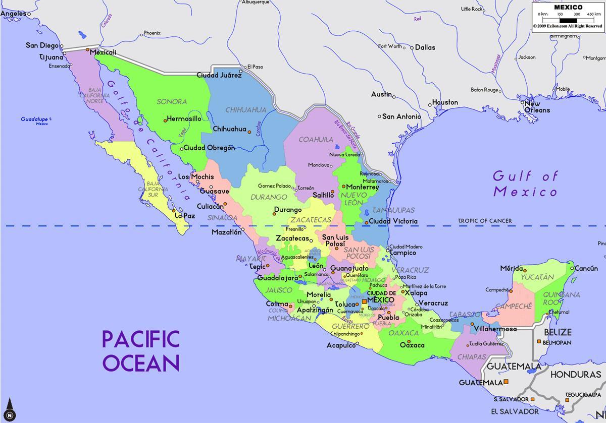 Mexikoko mapa hiriburua