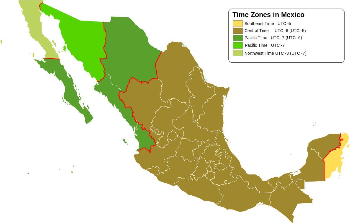 ordu-zona mapa Mexikon