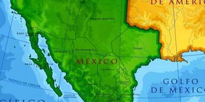 Antzinako Mexikoko mapa