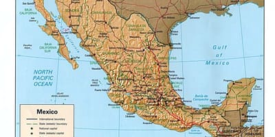 Mexikoko jatorrizko mapa