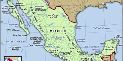 Mexikoko mapa kids for