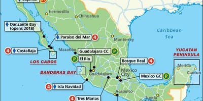 Mexikoko mapa estazioak