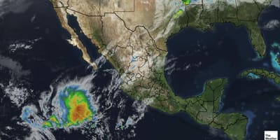 Eguraldia radar mapa Mexikon