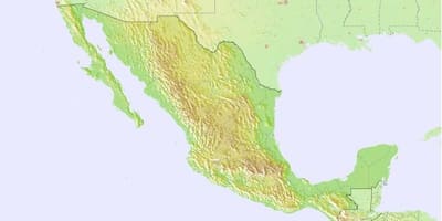 Mapa Mexiko iragarpena