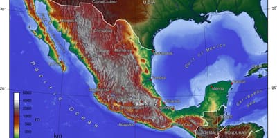 Kota mapa Mexikon