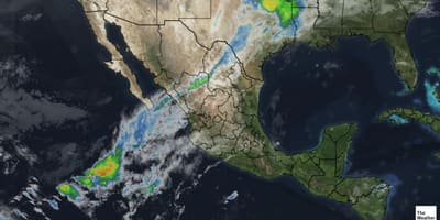Radar mapa Mexikon