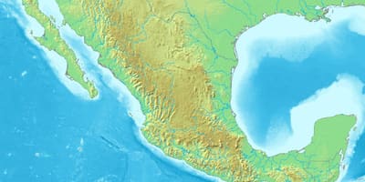 Mapa Mexikoko lur