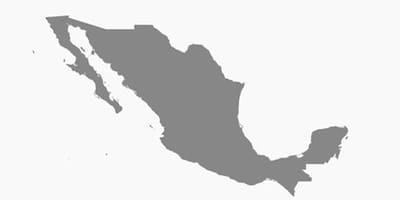 Mexiko bektore mapa