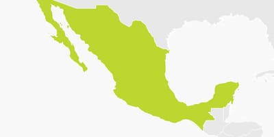 Mapa Mexiko png