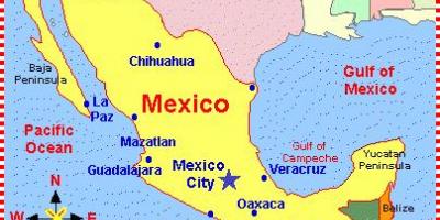 Mapa bat Mexikon